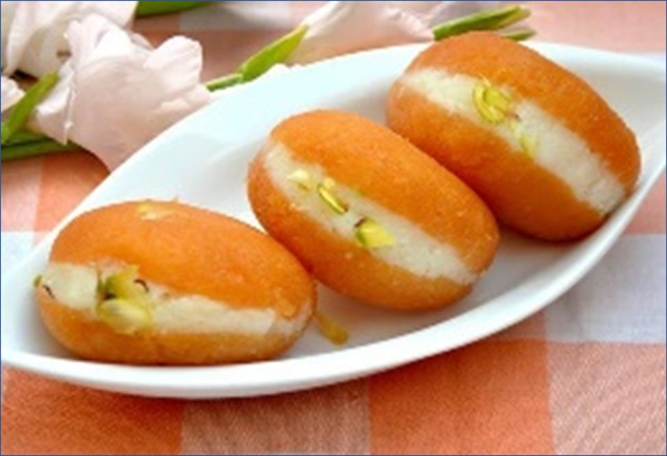 Malai Gulab Jamun – ملائی گلاب جامن