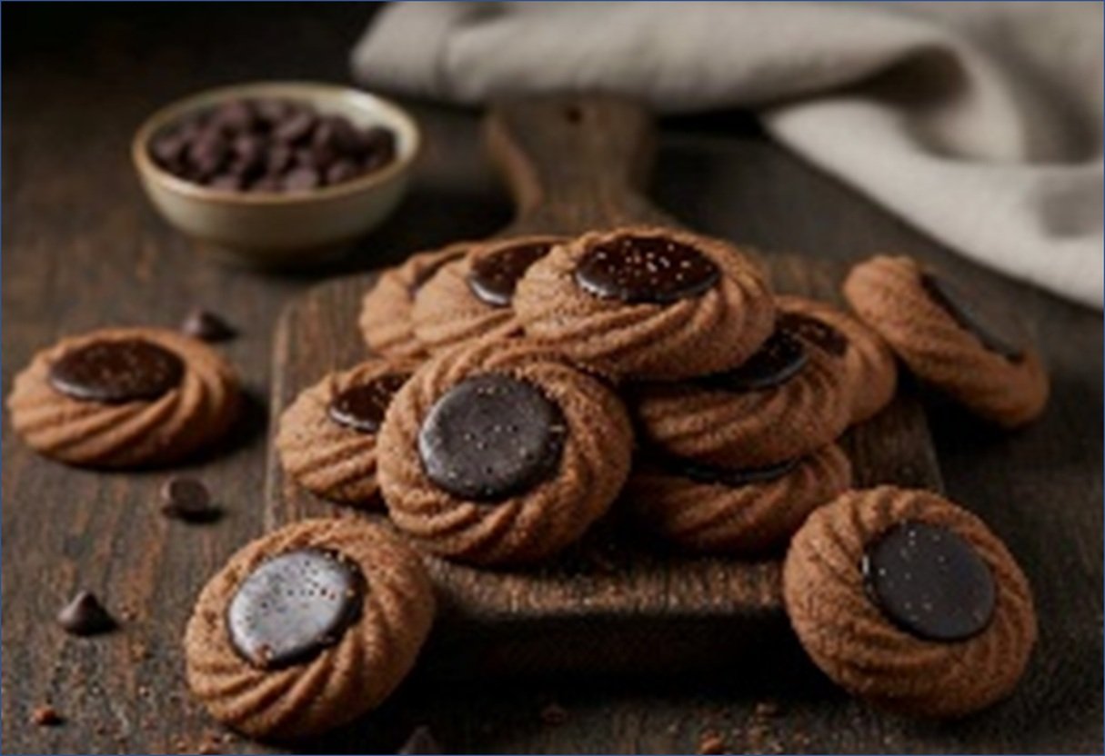 Chocolate Tikka Biscuit - چاکلیٹ ٹِکا بسکٹ