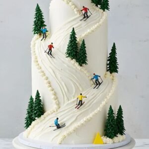 Snow Sliding Cake